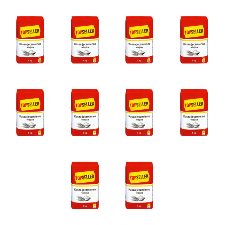 TOPSELLER Kasza jęczmienna wiejska 1kg X10